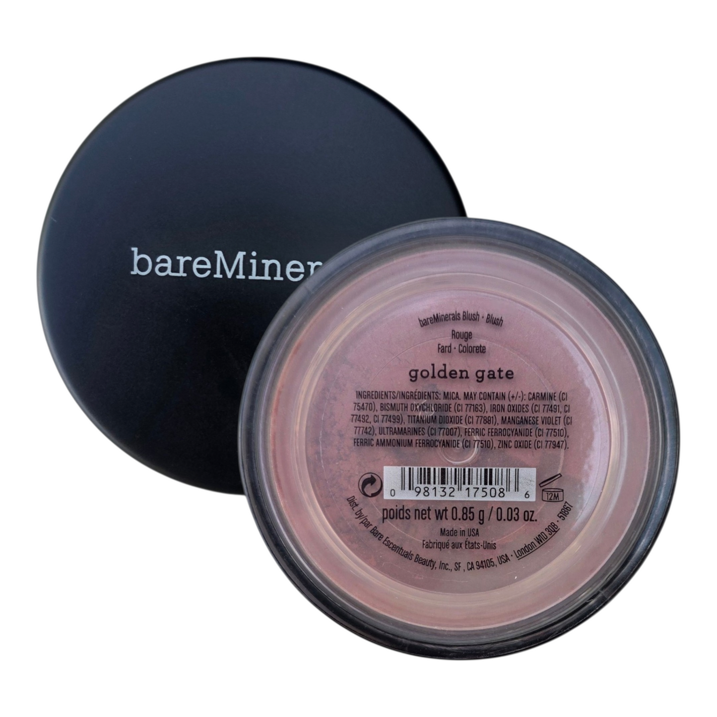 BareMinerals Blush Golden Gate 0.03 oz / 0.85g