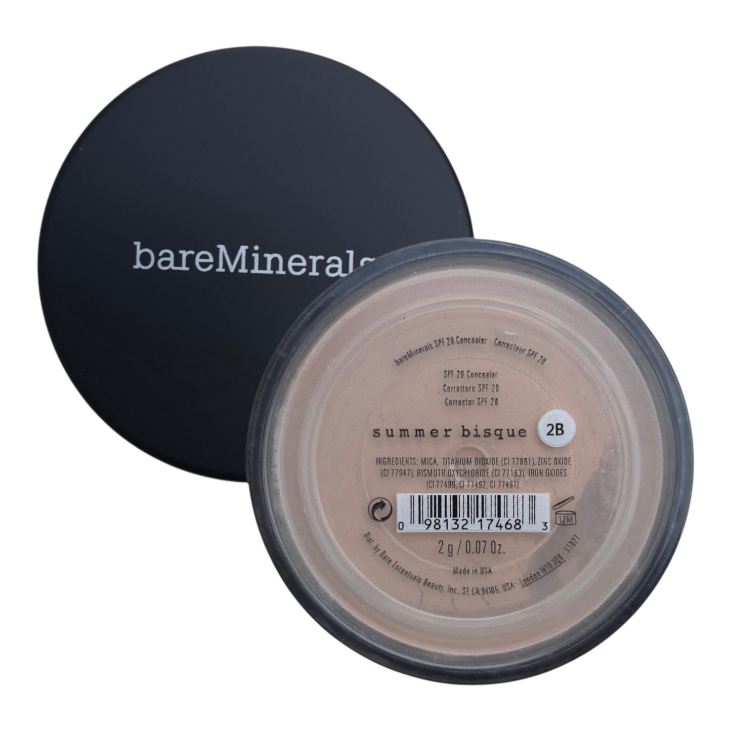 bareMinerals SUMMER BISQUE 2B Multi-Tasking SPF20 Concealer 2g
