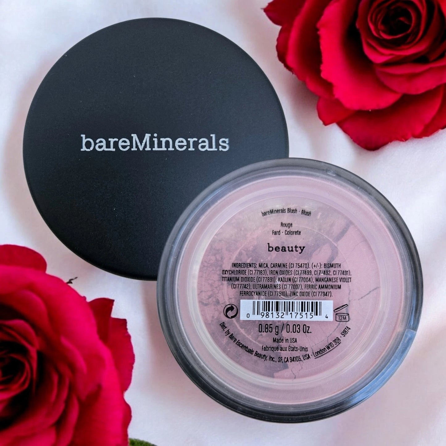 BareMinerals Loose Mineral Powder Blush in Beauty 0.03oz/0.85g